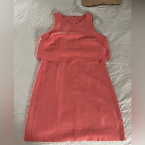 Ann Taylor Loft Scalloped dress